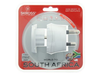 Steckeradpater Combo - World to Südafrika