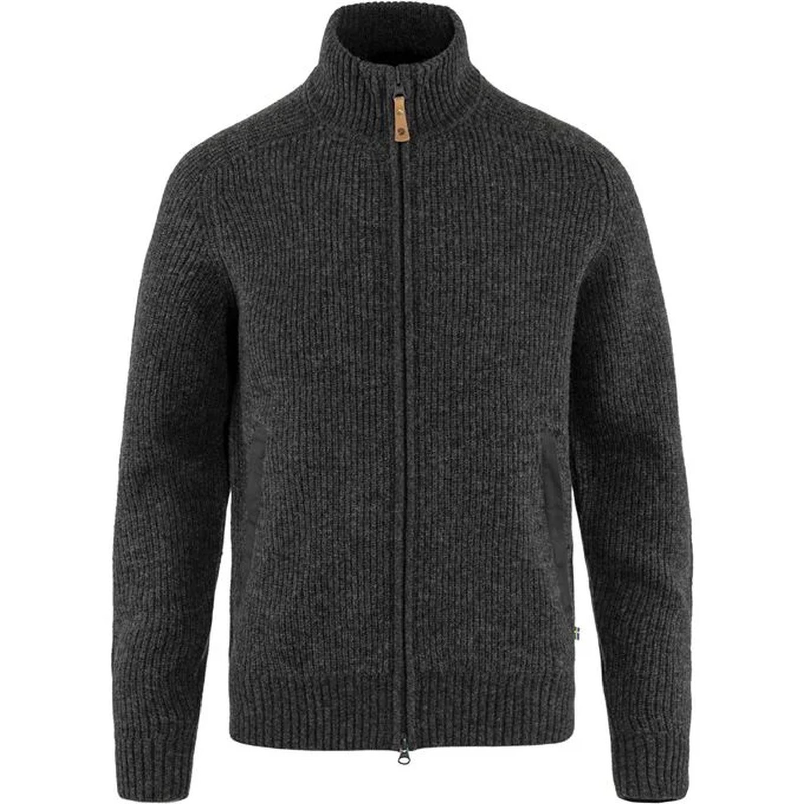 Fjällräven | Övik Zip Cardigan Knit Men, Dark Olive