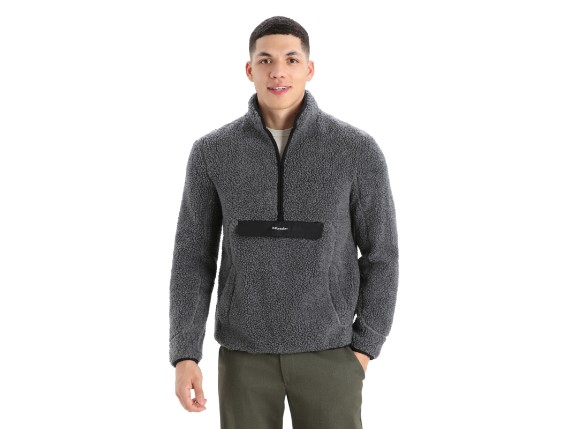 0A56JU-A11-S, Realfleece High Pile LS Half Zip Me