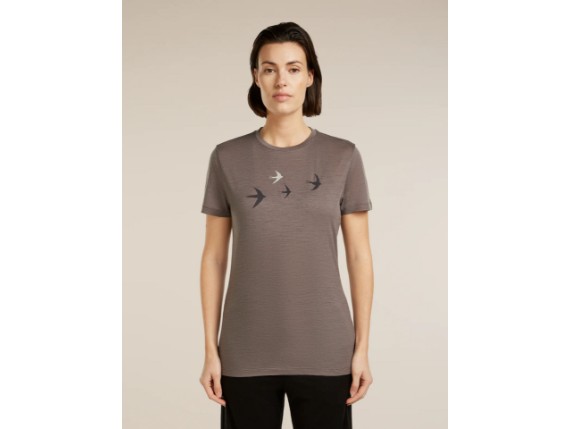 0A57FX-0KW-S, Merino 150 Tech Lite SS tee Bird Tr
