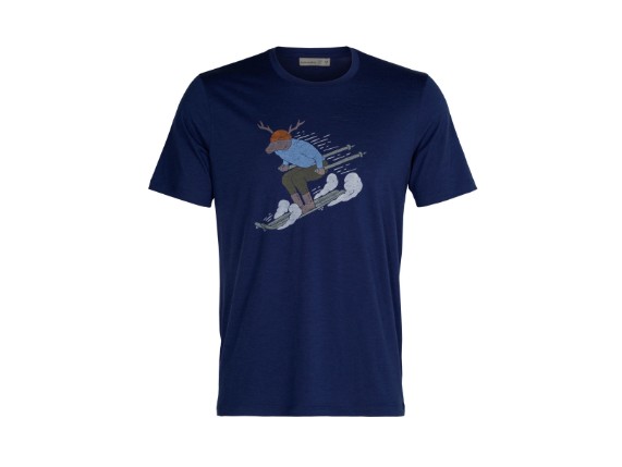 0A59J1-466-S, Tech Lite II SS tee Ski Rider Men
