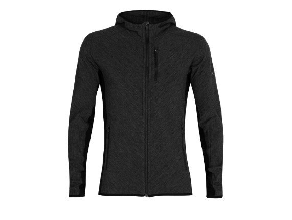 104854-A01-S, Descender LS Zip Hood Men