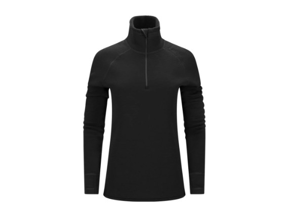 110750-123-S, Fleecewool Polo W/ Zip Woman