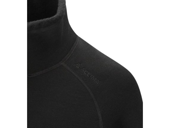 110750-123-S, Fleecewool Polo W/ Zip Woman
