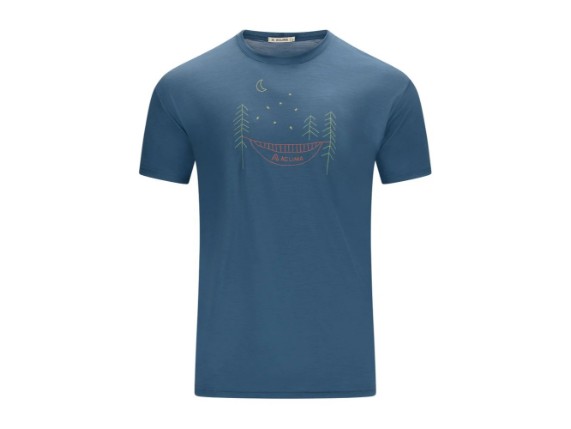 111508-473-M, Lightwool 140 Classic tee Men Forest