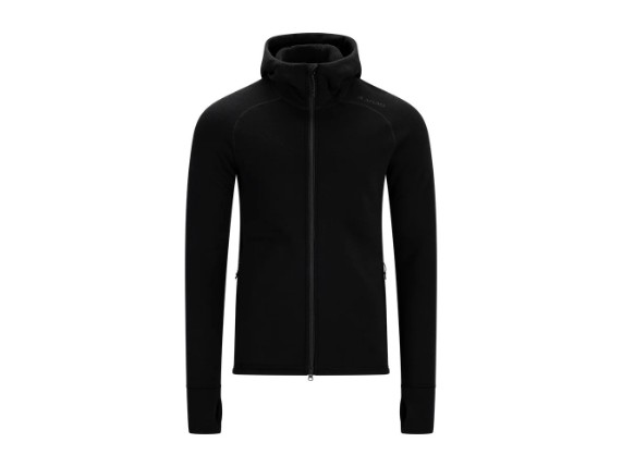 112100-485-S, Fleecewool Hooded Jacket Men