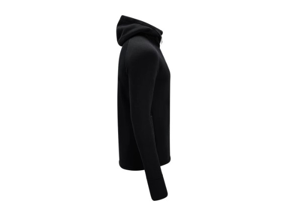 112100-485-S, Fleecewool Hooded Jacket Men