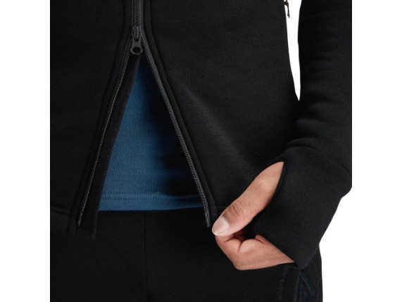 112100-485-S, Fleecewool Hooded Jacket Men