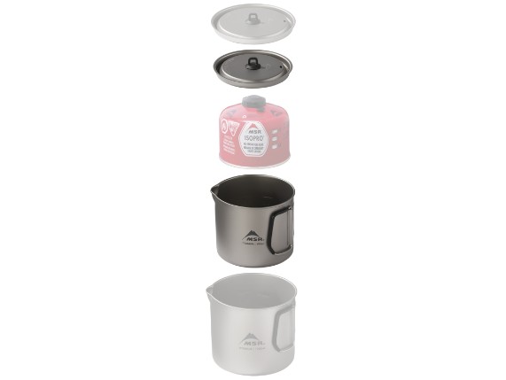 13845, Titan Kettle 900 mL