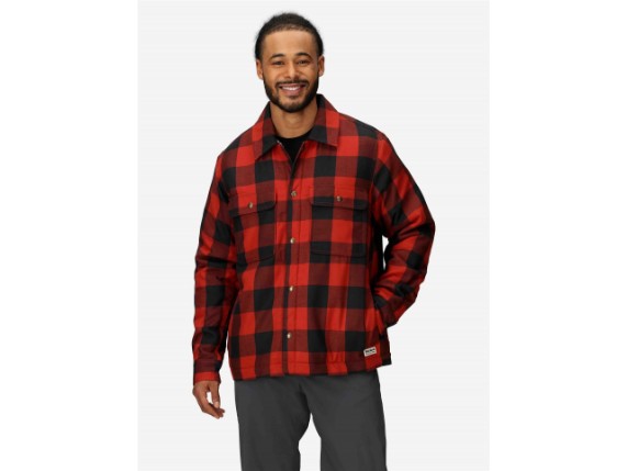 15914-24360-S, Ridgefield Sherpa Flannel Shirt Jac