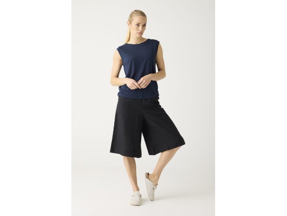2050026-1300-S, Eve Culotte High-Rise Wide Linen Sh