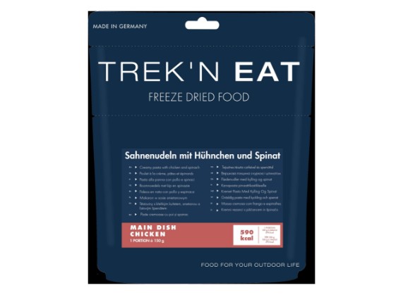 30202008, Sahnenudeln mit Hühnchen