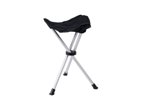 591102, Dreibeinhocker Alu/Stahl