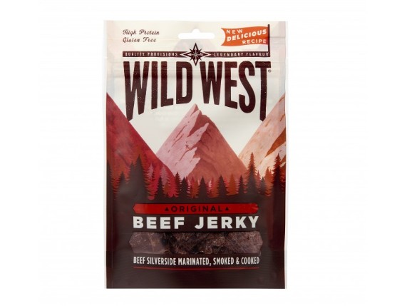 60110400, Wild West Beef Jerky Original