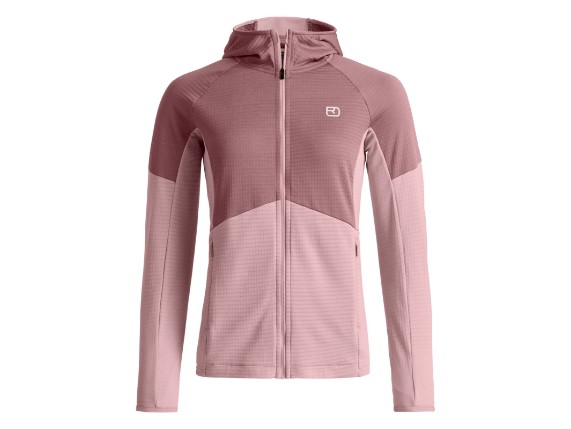 8710600002, Fleece light Grid Hoody W