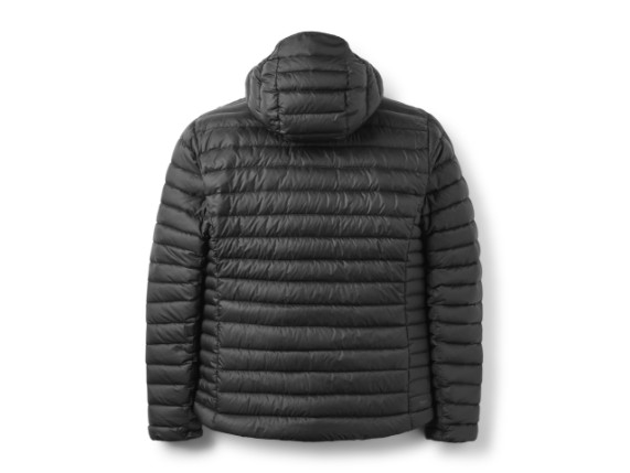 QDB-92-BLK-SML, Microlight Alpine Hoody