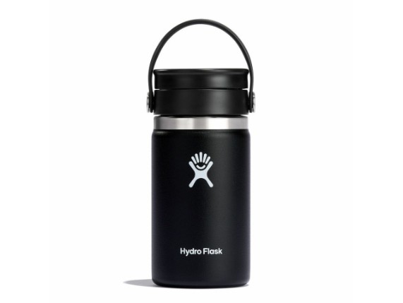 W12BCX001, Coffee Wide Mouth with Flex Sip Lid