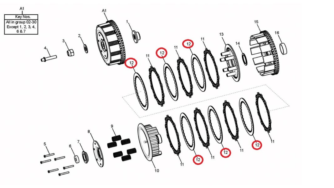 570437/C, Enfield Kupplungsscheibe Stahl