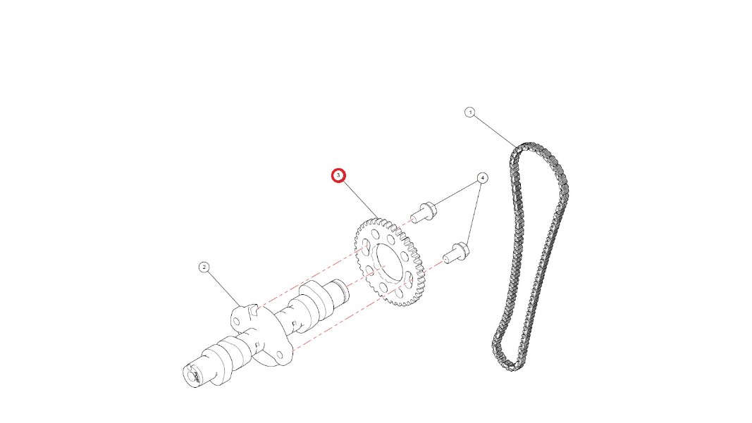 575162/E, Zahnrad Nockenwelle