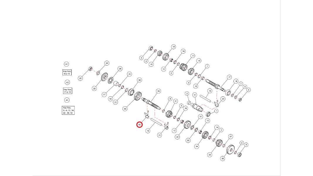 575393/E, Schaltgabel Nr