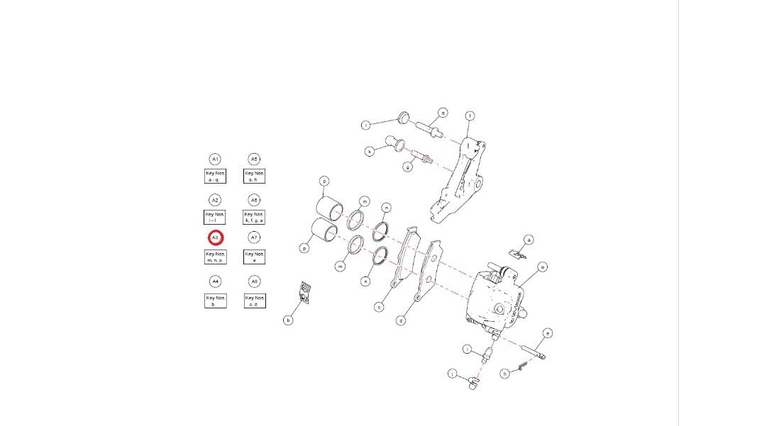 KAB00215/A, Kolben Bremssattel