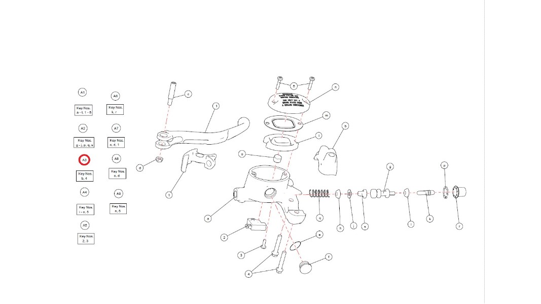 KAB00229/A, Klemme Hauptbremszylinder