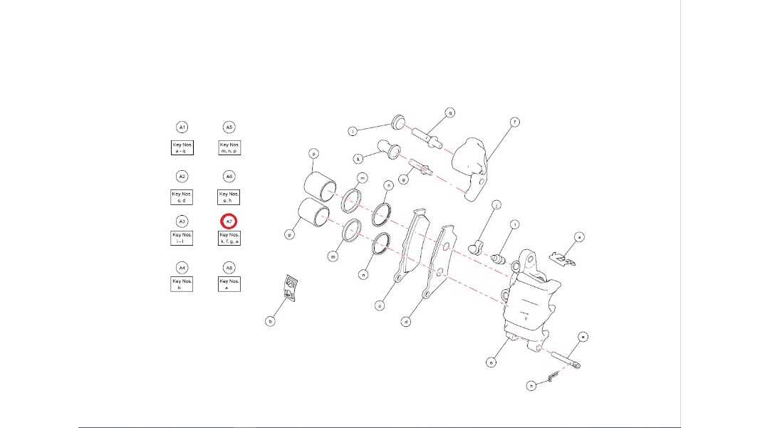 KAB00498/A, Halterung Bremssattel