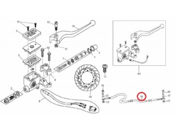 Bremsschlauch vorne