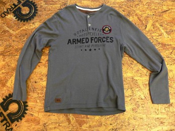 Men´s Longsleeve Charcoal Heritage