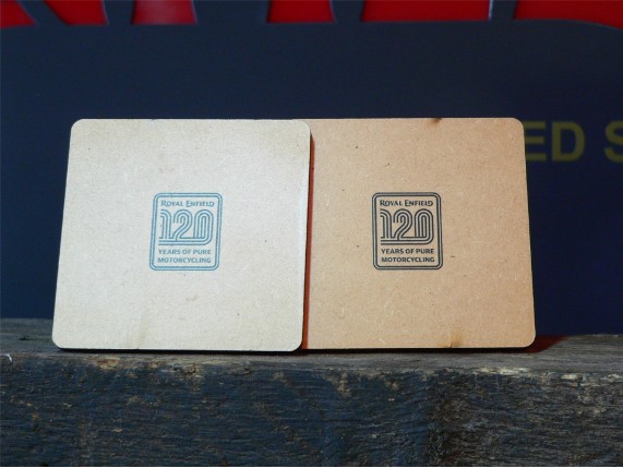 RLCCOO210026, 120 Years Coaster -1 Mdf Wood (Set