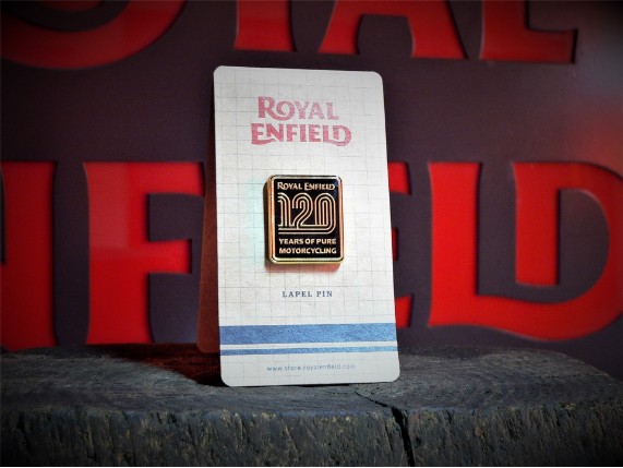 RLCPIO210016, Royal Enfield Pin 120 Jahre