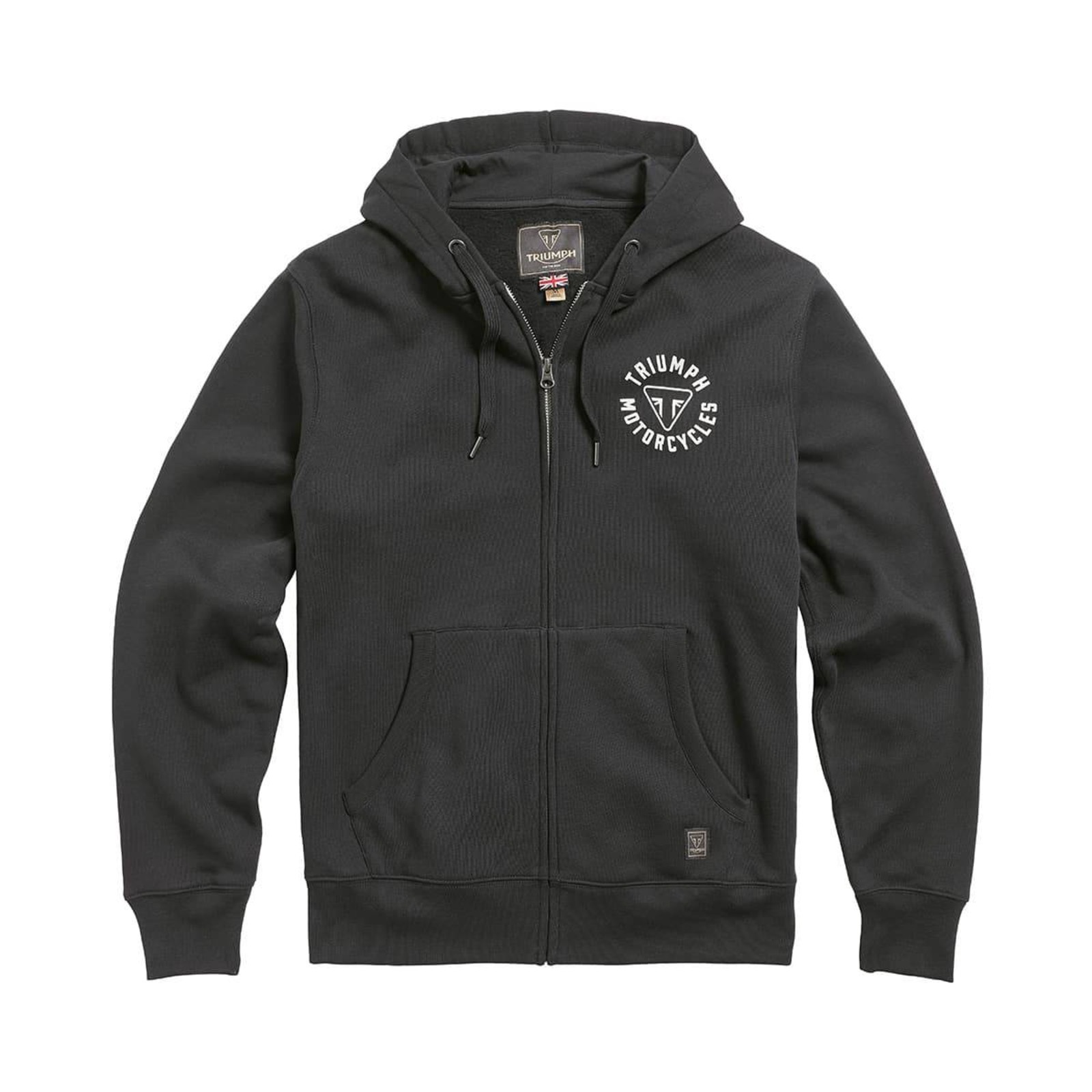» Digby Zip Hoodie Herren Schwarz