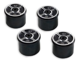 Rahmenverschlussstopfen aus Aluminium, aus dem Vollen gearbeitet