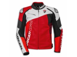 Lederjacke-Ducati Corse C6