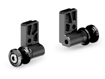 Race Stand Stopper Works Edition, Buchsen für Montageständer mit Halterung für Honda Grom 2017