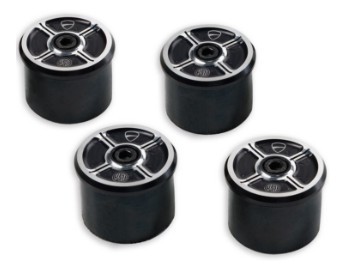 Rahmenverschlussstopfen aus Aluminium, aus dem Vollen gearbeitet