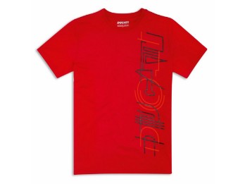 T-SHIRT SKYLINE RED