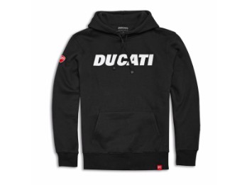 Hoodie Logo schwarz
