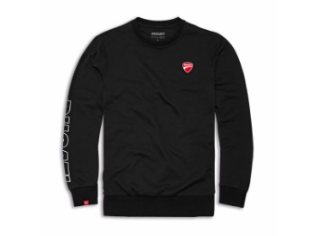 Sweatshirt mit Ducati Logo schwarz