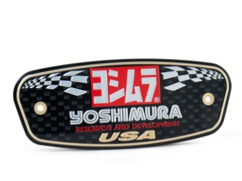 Schalldämpfer Namensschild für R77