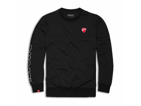 Sweatshirt mit Ducati Logo schwarz