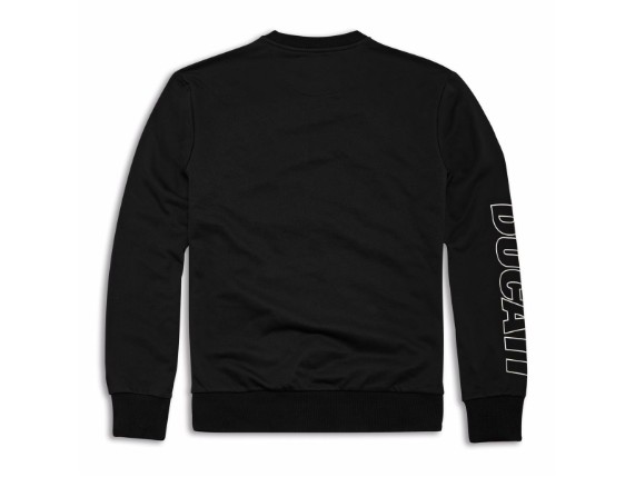 Sweatshirt mit Ducati Logo schwarz