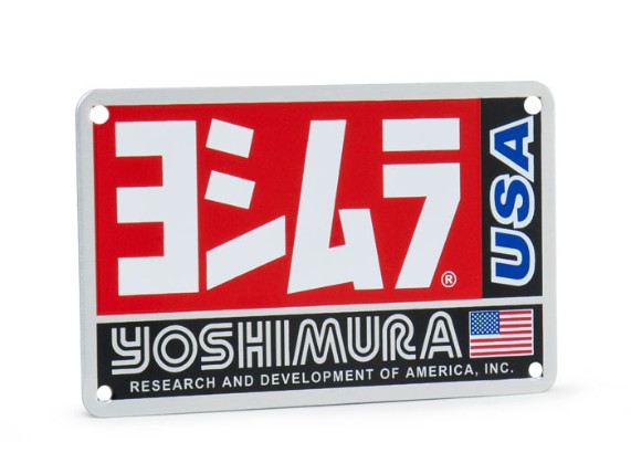 AC106W-RS3, YOSHIMURA MUFFLER NAME BADGE