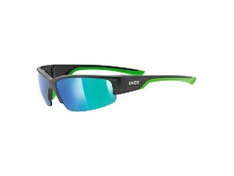 sportstyle 215 black matt green/mir. green