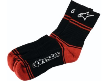 Summer Socks Funktionssocken Black / Red