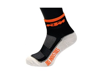 Socken FL schwarz/orange