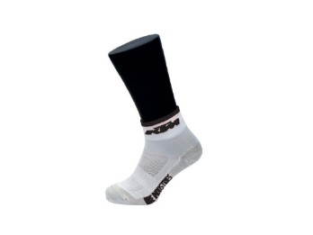 Socken FL weiß/schwarz