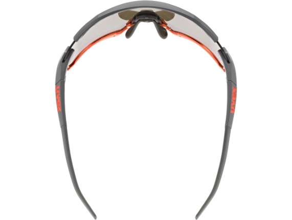 uvex-sportstyle-228-glasses-grey-orange-matt-mirror-orange-obenansicht